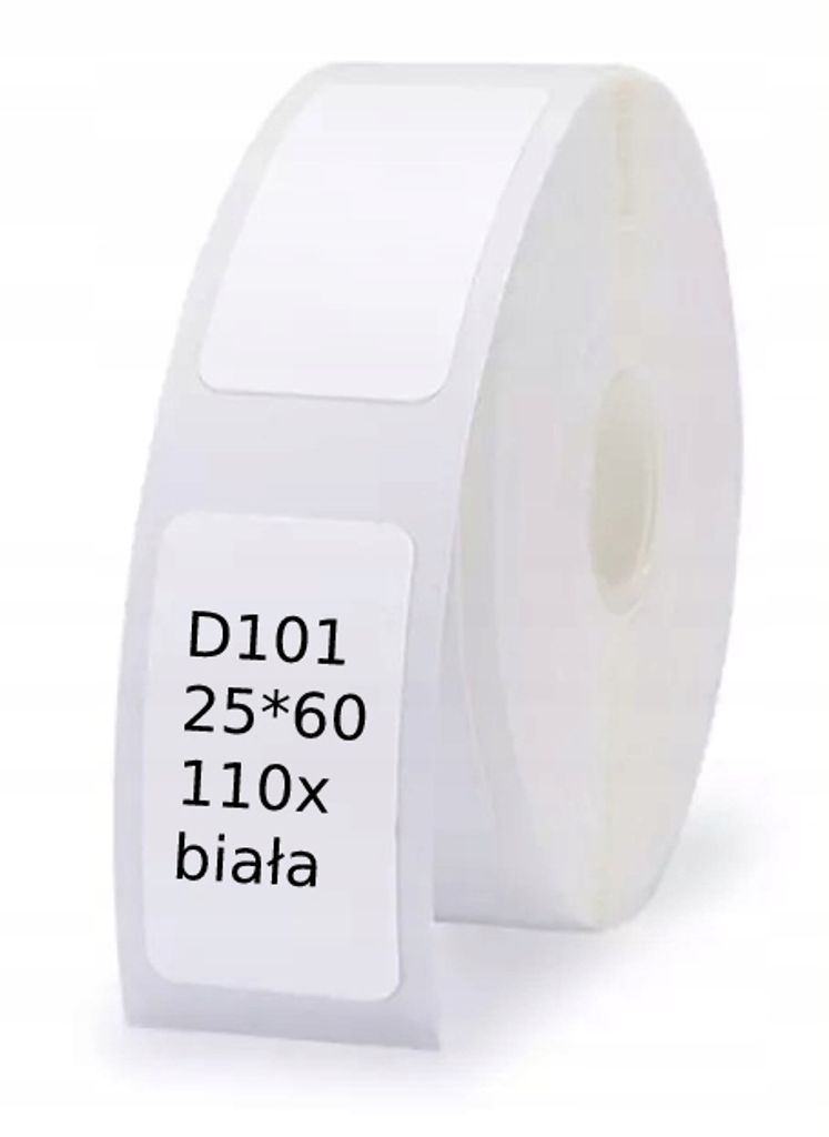 .NIIMBOT Nálepky pre D101 25*60mm 110ks Obrázok produktu 