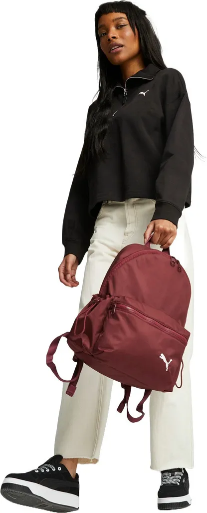 Sac à dos bordeaux PUMA Core Her Backpack - Design compact et léger