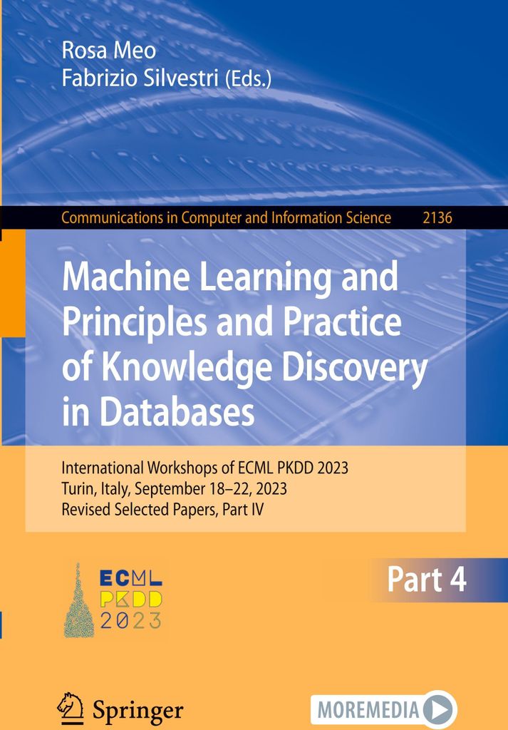 Machine Learning and Principles and Practice of Knowledge Discovery in Databases