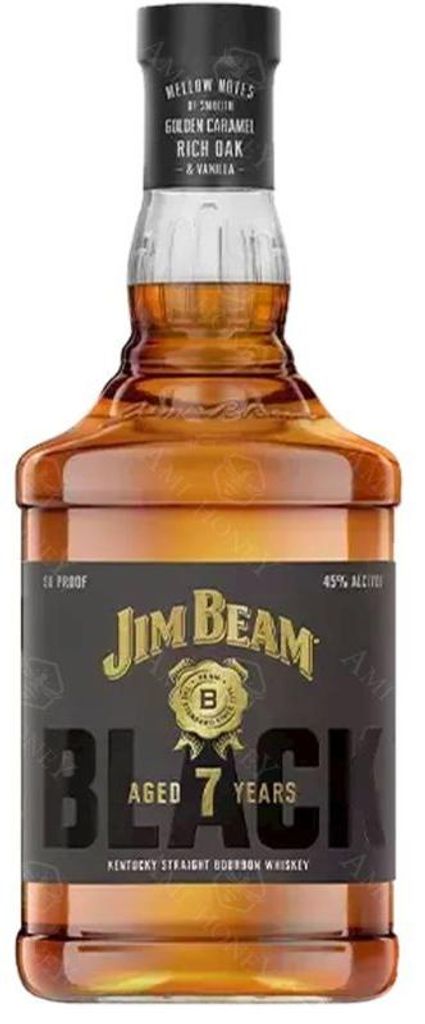 Jim Beam BLACK Kentucky Straight Bourbon Whiskey 45% Vol. Immagine del prodotto 