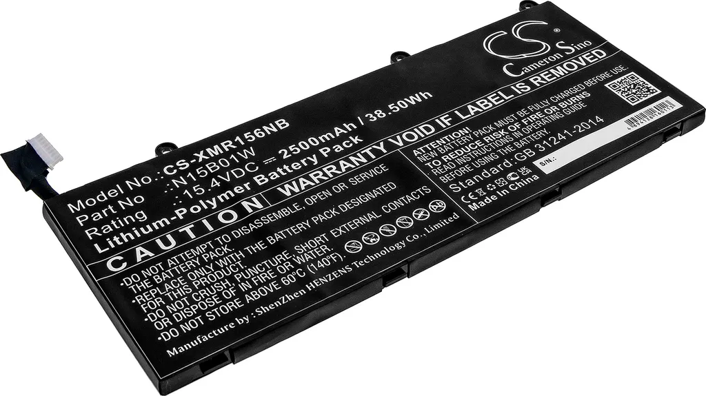 TECHTEK Batteria notebook compatibile con [Xiaomi] MI Ruby 15.6 sostituisce N15B01W