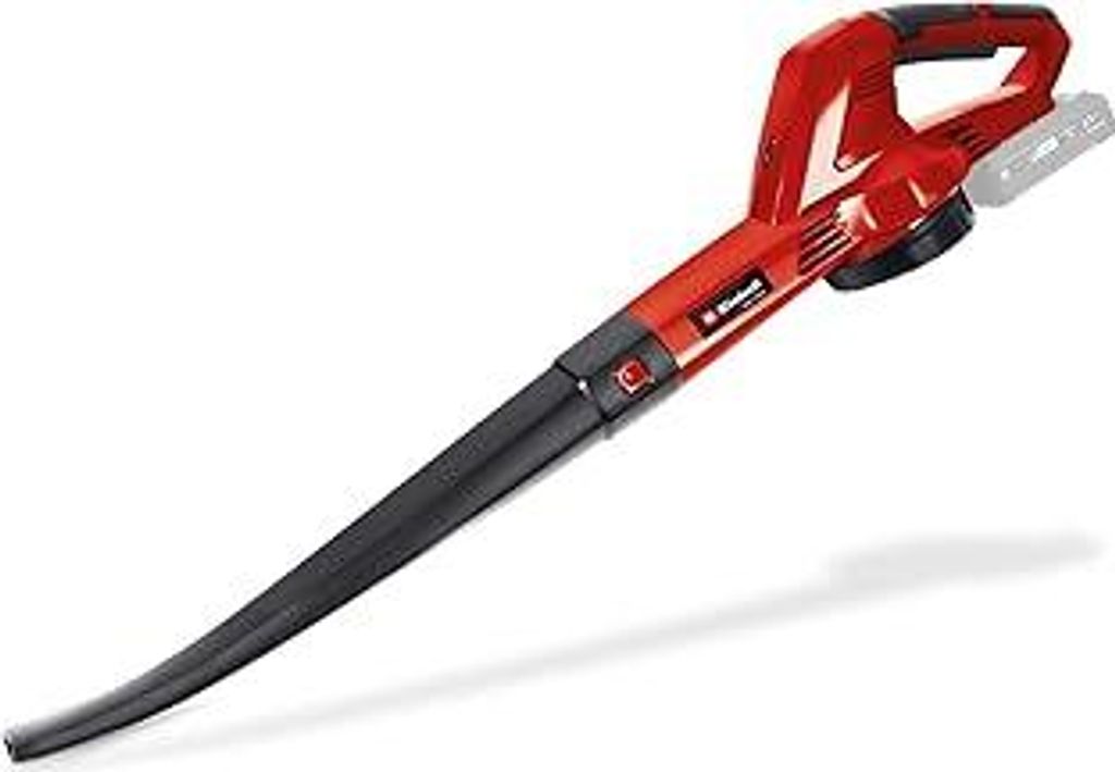 Einhell Akku-Laubbläser GC-CL 18 Li E Solo Power X-Change (18 V, 210 km/h Luftgeschwindigkeit, leicht u. leistungsstark, Drehzahlregelung, Softgri...