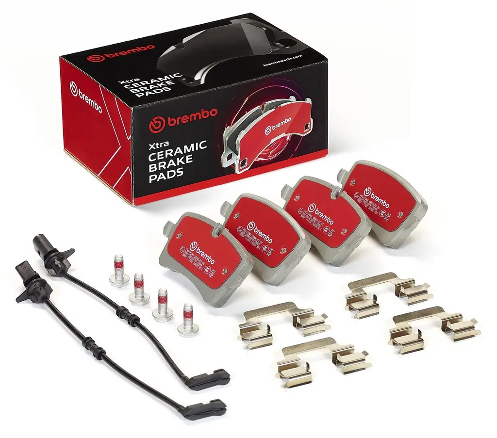 Freinage arrière silencieux pour AUDI A6L C7 et A4 B8 Avant - XTRA Ceramic