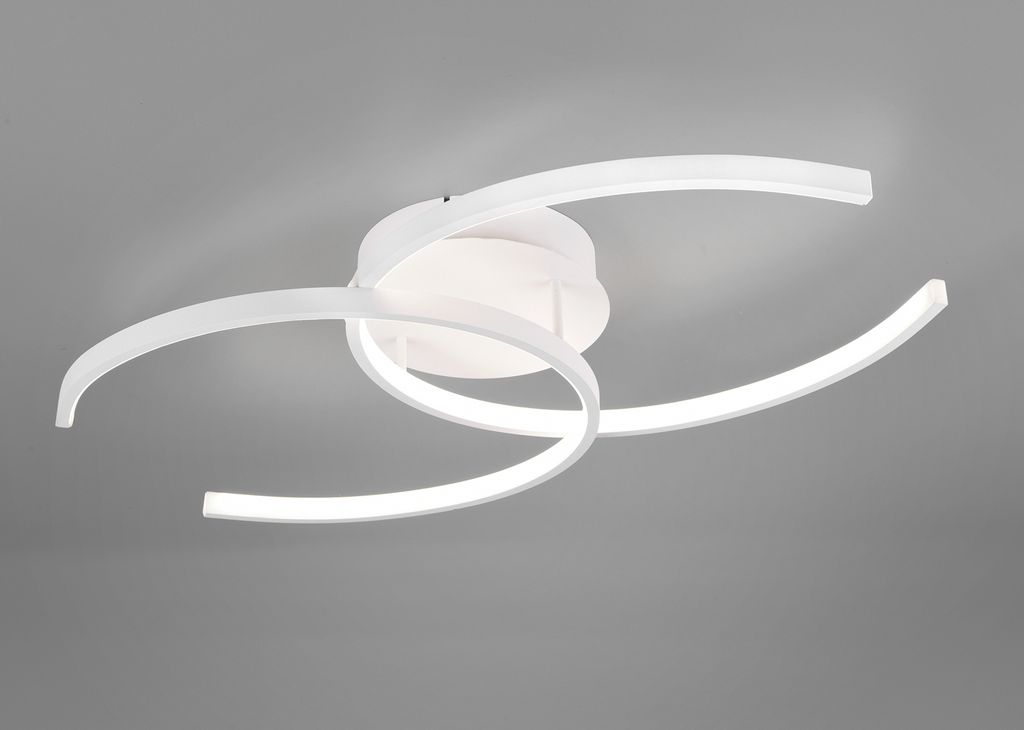 Deckenleuchte Weiß matt mit Switch Dimmer Reality Leuchten R67011131