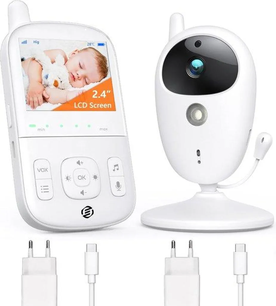 Finissez-en avec le stress grâce au moniteur bébé vidéo haute sécurité