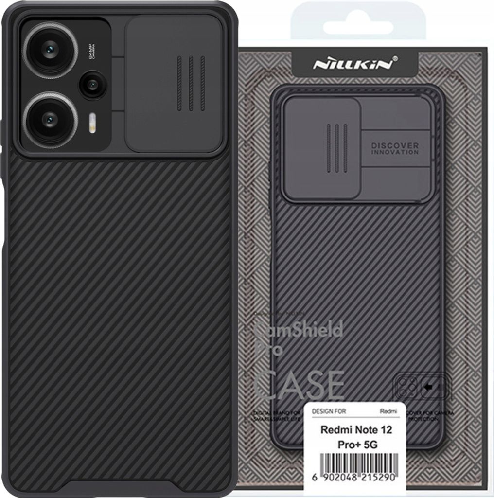 Nillkin Kamera Abdeckung Fall für Xiaomi Redmi Note 12 Produktbild 
