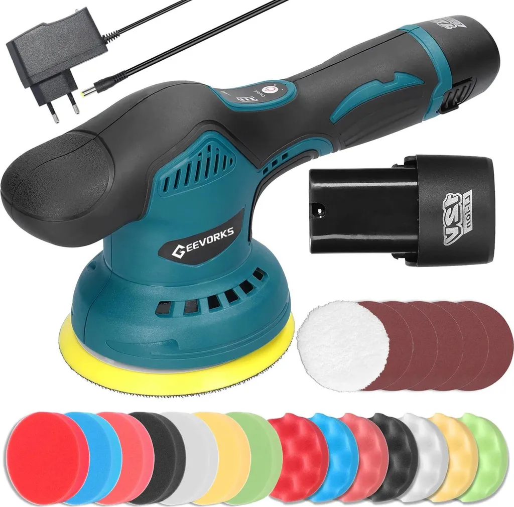 Lucidatrice per Auto e Mobili Cordless 8 Speed - Edizione Speciale Verde