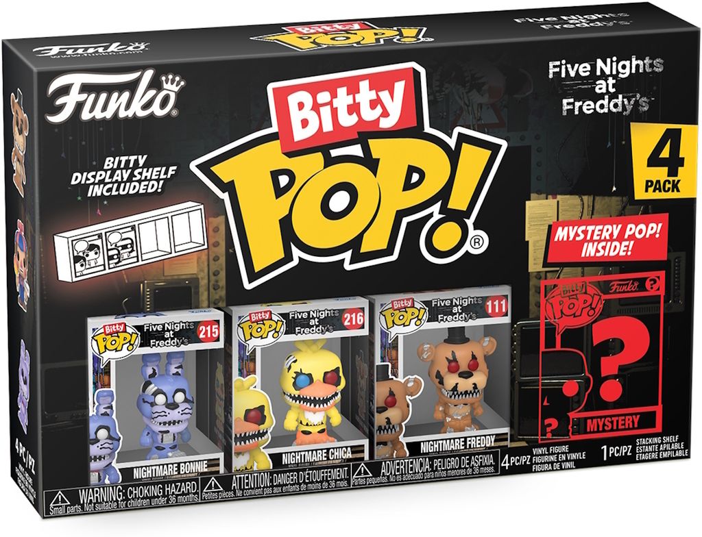 Five Nights at Freddy Nightmare Bonnie Chica Freddy   - Produktbild 