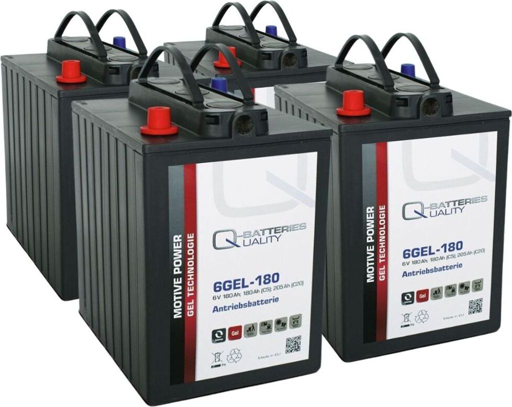 Ersatzakku 24V 180Ah Gel Batterien für Kärcher Reinigungsmaschinen QB
