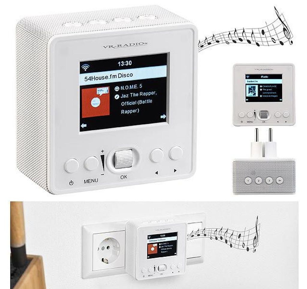 VR-Radio IRS-310 Internet Steckdosenradio mit WLAN & Image du produit 