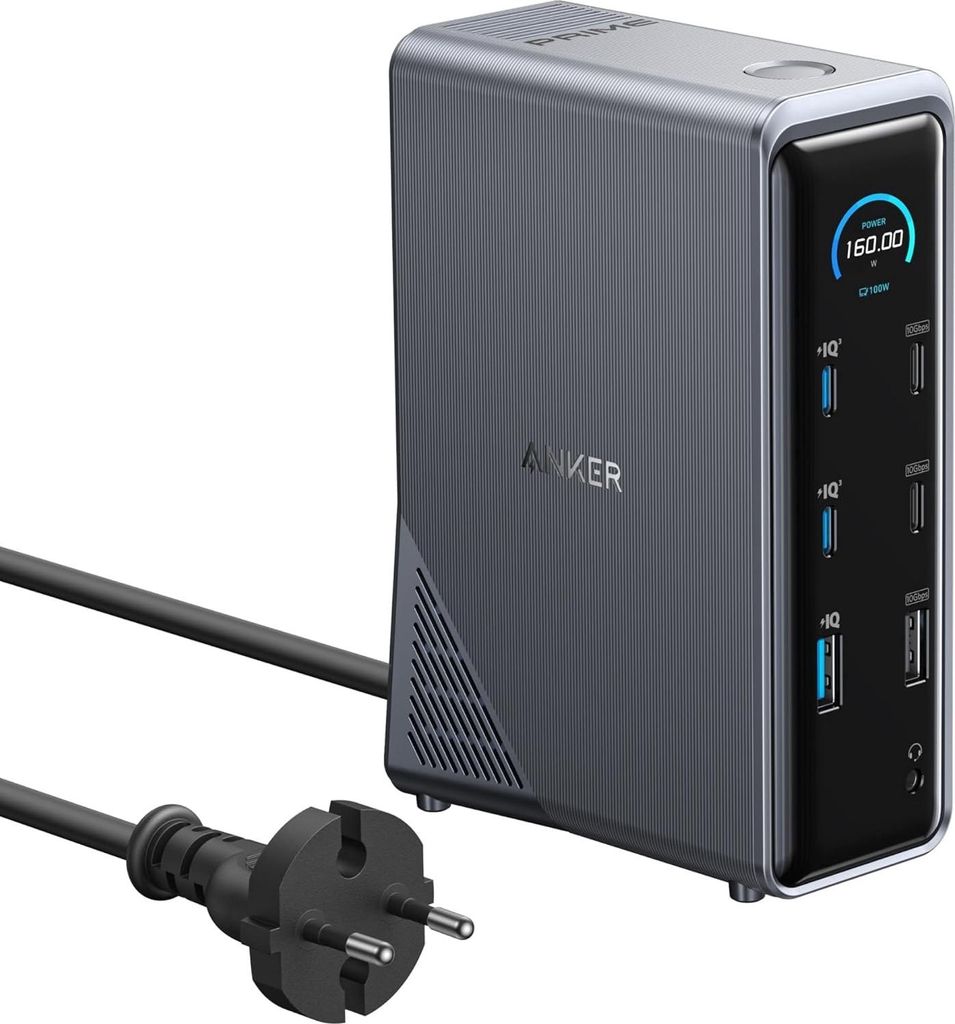 Station d'accueil Anker Prime 737 14-en-1, 160 W, GaN, Image du produit 