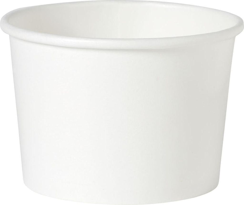 500x DUNI Suppenbecher 500 ml Weiß ungeteilt