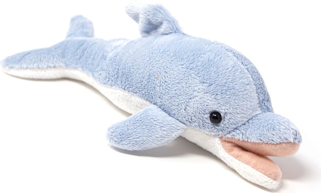 Cornelissen - Kuscheltier - blauer Delfin - 26 cm Produktbild 