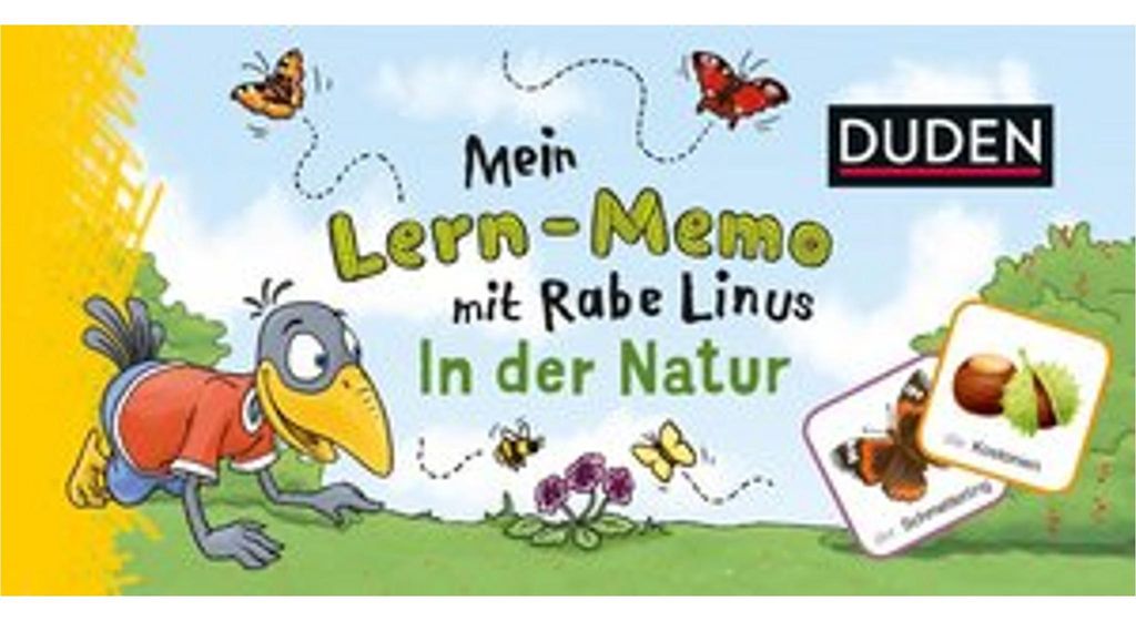 Mein Lern-Memo mit Rabe Linus - In der Natur VE/3