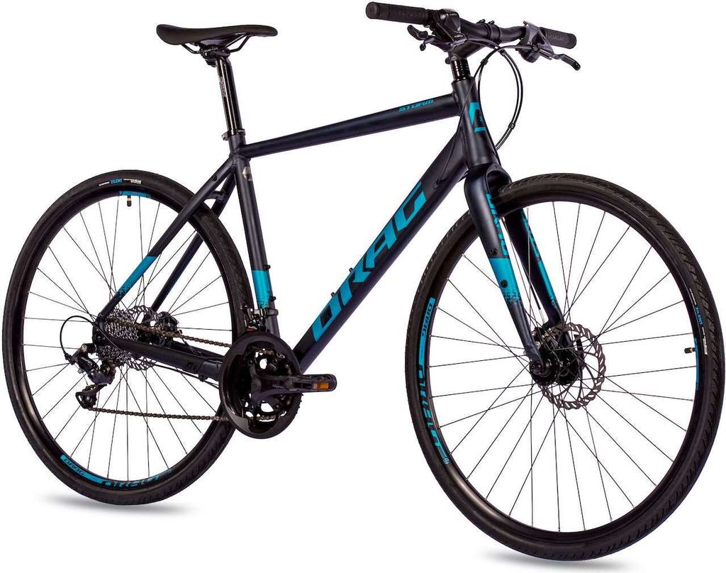 Airtracks 28 Zoll Herren Gravel Fahrrad Drag 3.0 Gravel Bike - 16 Gang Shimano Claris R2000 (52cm-Körpergröße 162-177cm) Mod. 2023