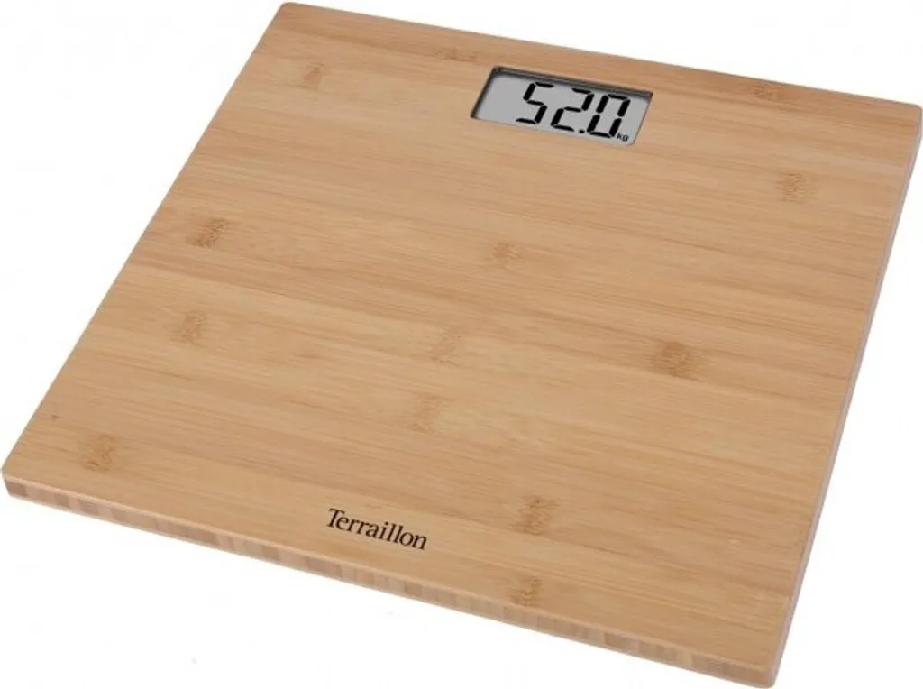 Pèse-personne électronique Terraillon 14824 en bambou 150 kg