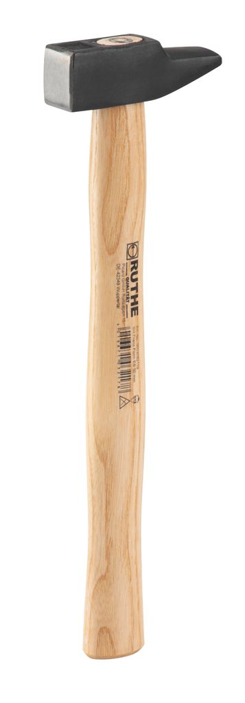 Ruthe Schlosserhammer, Französische Form, Kopf 60 mm / 2800 g, Esche Stiel