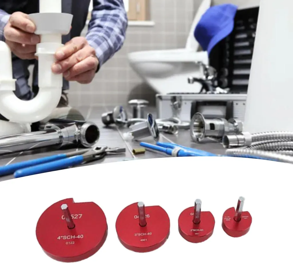 Alésoir multifonction pour tubes 1,5 à 4 pouces en acier allié robuste x4 - 10