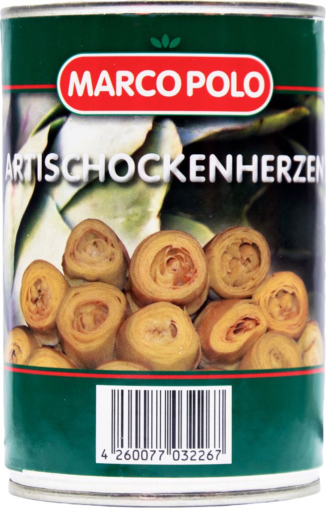 Food-United ARTISCHOCKEN-HERZEN eingelegt Dose-Konserve Füllm 390g ATG 240g
