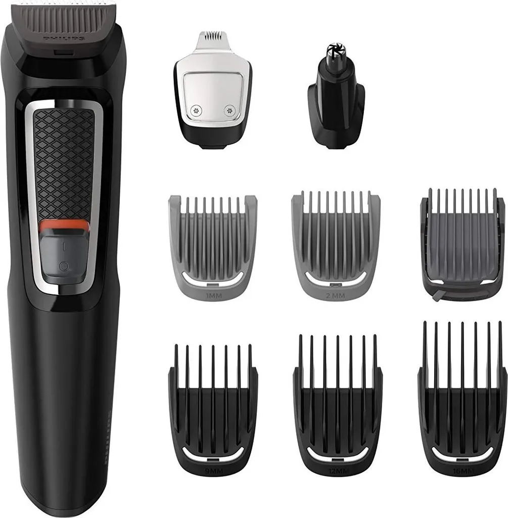 Tondeuse tout-en-un Philips 9 outils pour tailler barbe, cheveux et nez