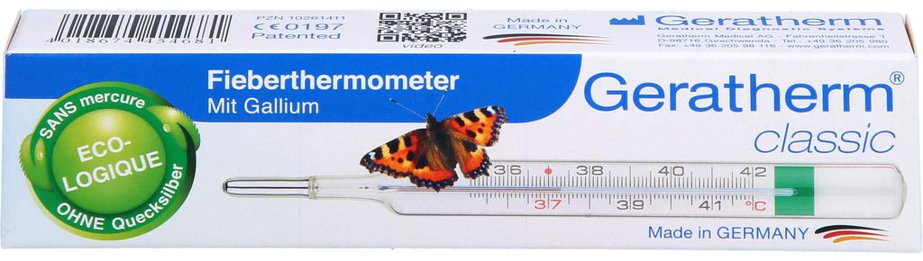 Geratherm classic m.easy flip in Efs Fiebertherm. 1 St