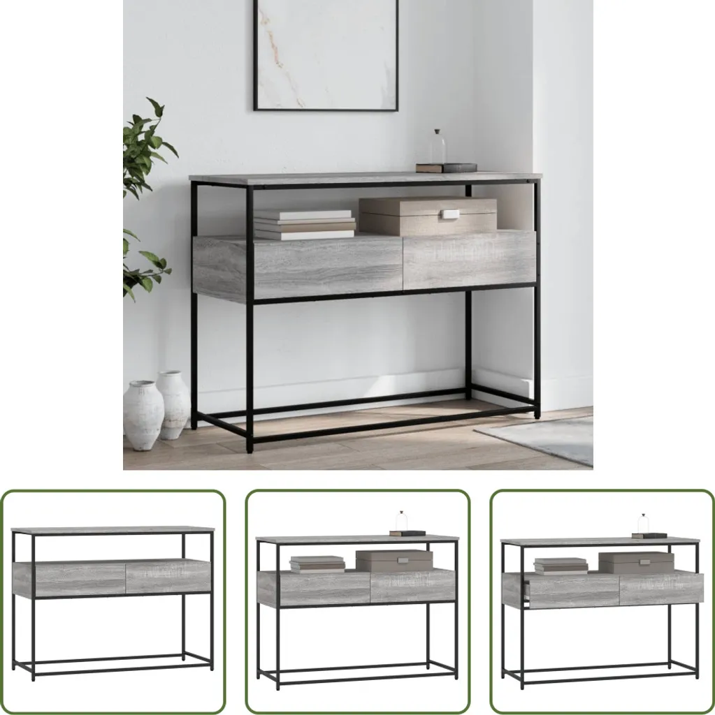 Consolle Ingresso 100cm Grigio Sonoma: Recensione e Dimensioni