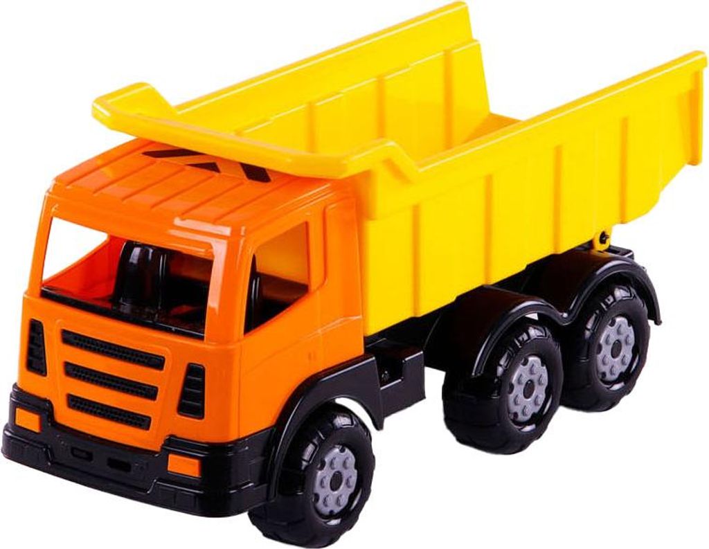 Polesie | Kiepwagen XL | 41,5 cm Schwarz, Orange & Gelb