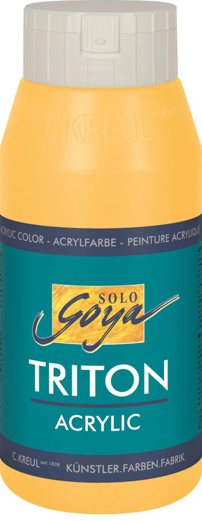 KREUL Triton Acrylic Liquid Kadmiumgelb 750 ml Produktbild 