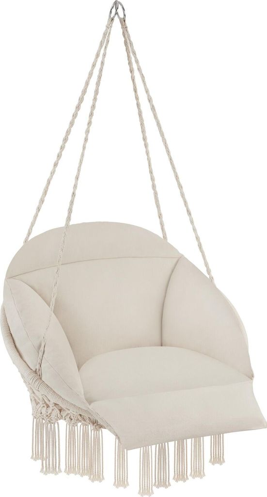 Fauteuil suspendu Samira - beige Image du produit 