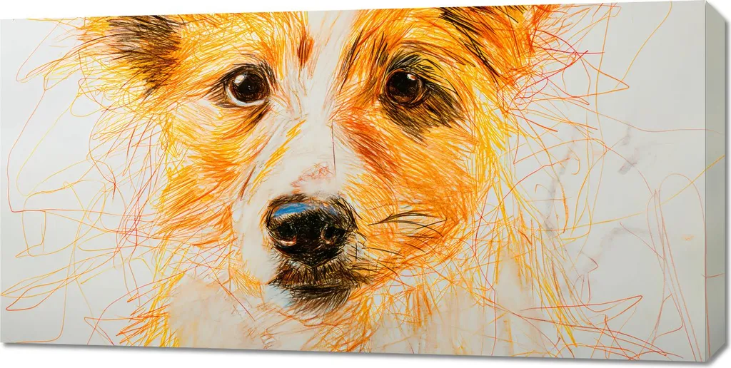 Décoration Murale Adorable invité 100x50 cm - Tableau sur Toile Design