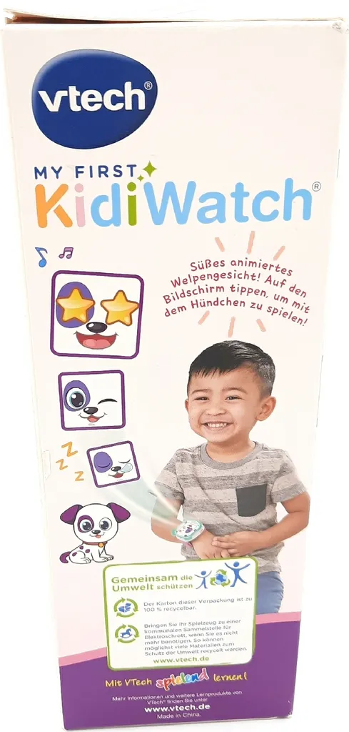 My First KidiWatch rose : montre connectée éducative pour enfant VTech - 9