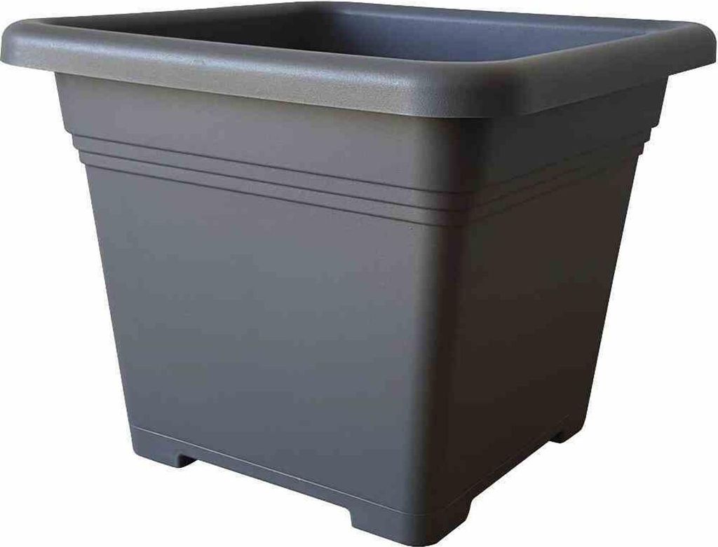 SIENA GARDEN Topf Quadro 19cm anthr.