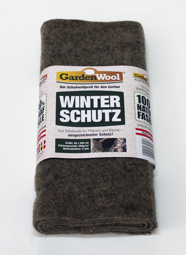 GARDENWOOL Winterschutzmatte, grau 200x50x0,5cm