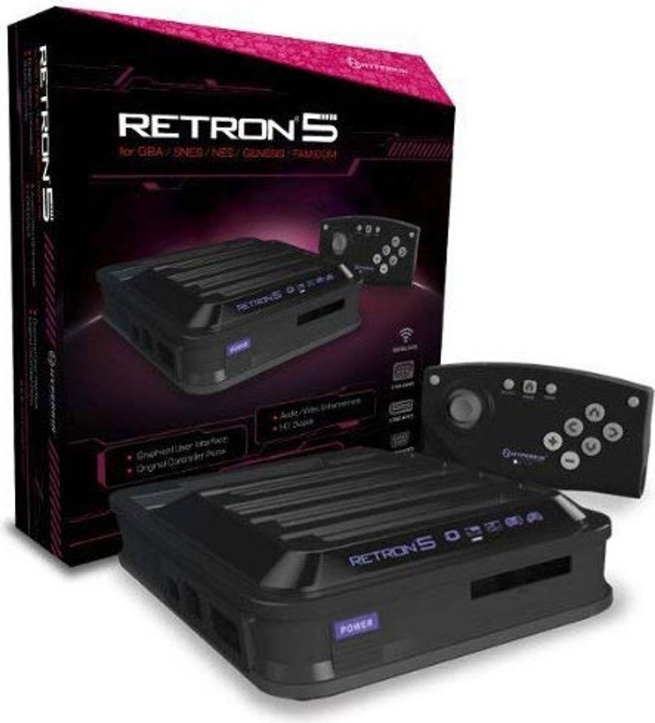 Retron 5 (schwarz) Produktbild 