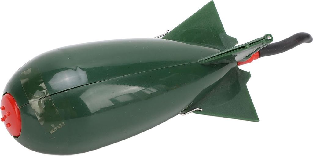 Fischerköder Feeder Rakete geformte PP Karpfen große Bombe Float Köderhalter Thrower l