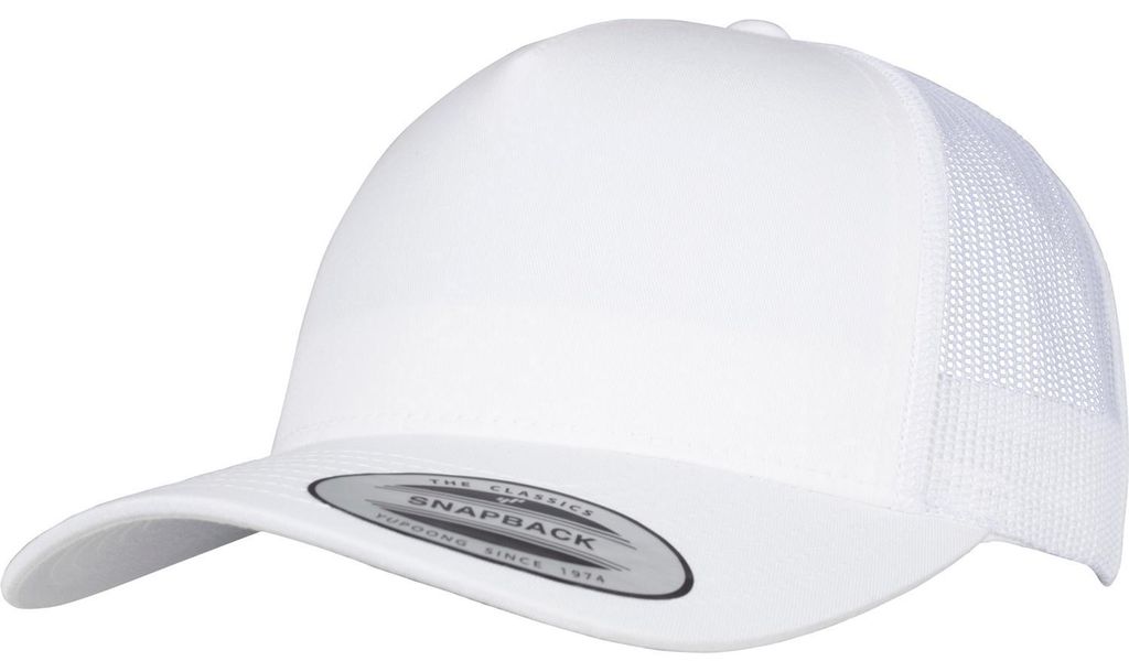 FLEXFIT 6506 | 5-Panel Retro Trucker Cap, Obermaterial aus Produktbild 