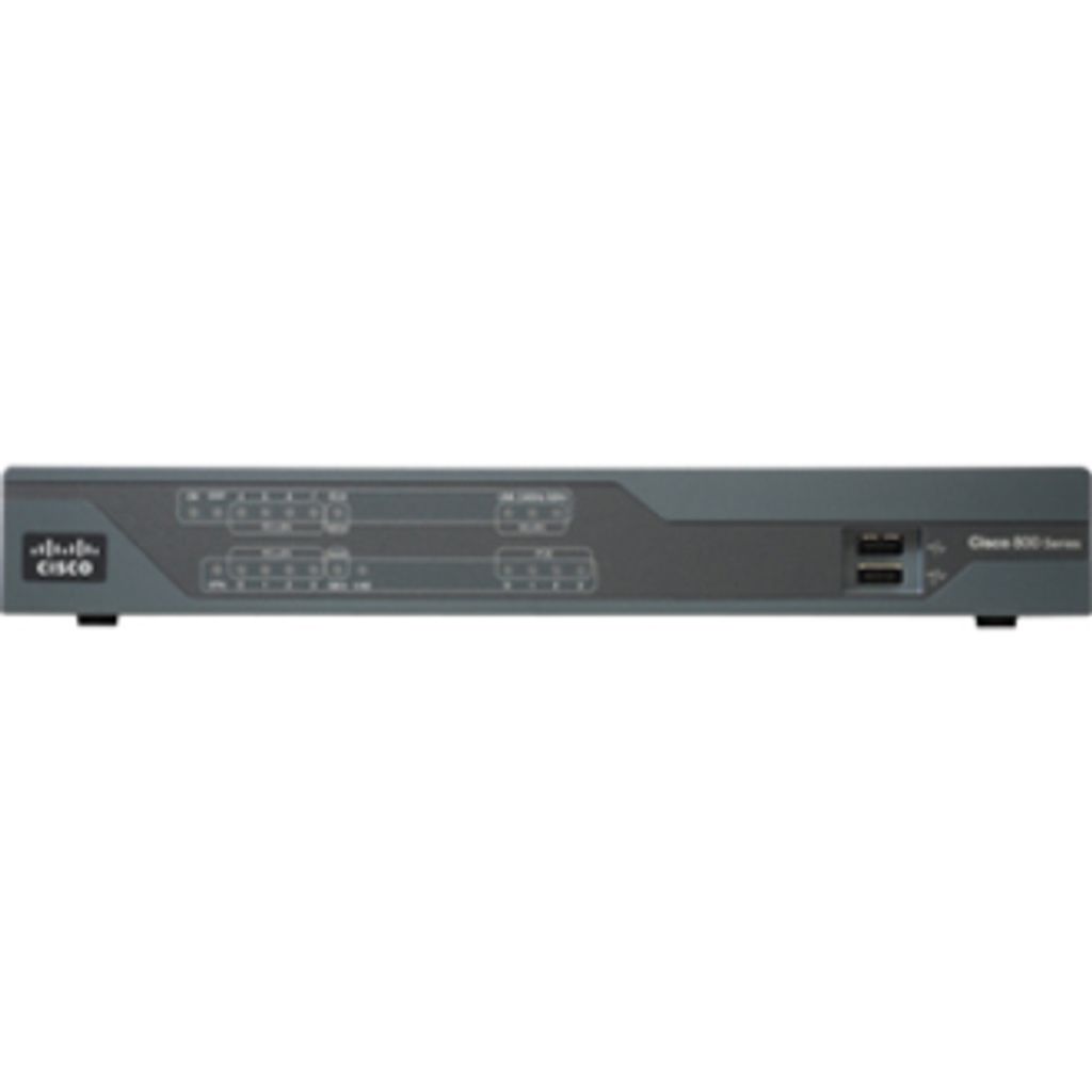 Cisco 892F Wi-Fi 4 IEEE 802.11n Drahtloser Integrated Services Router - 2,40 GHz ISM-Band - 5 GHz UNII-Band - 6,75 MB/s Drahtlosgeschwindigkeit - ...