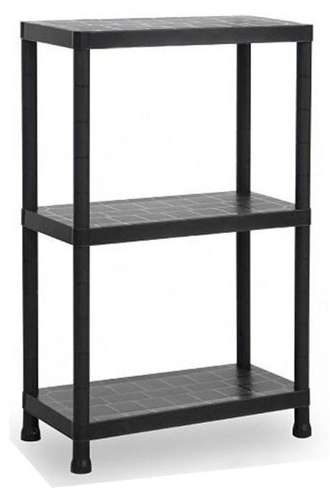 Plasticforte Lagerregal - Kunststoff - weis - 60 x 95 cm - Produktbild 