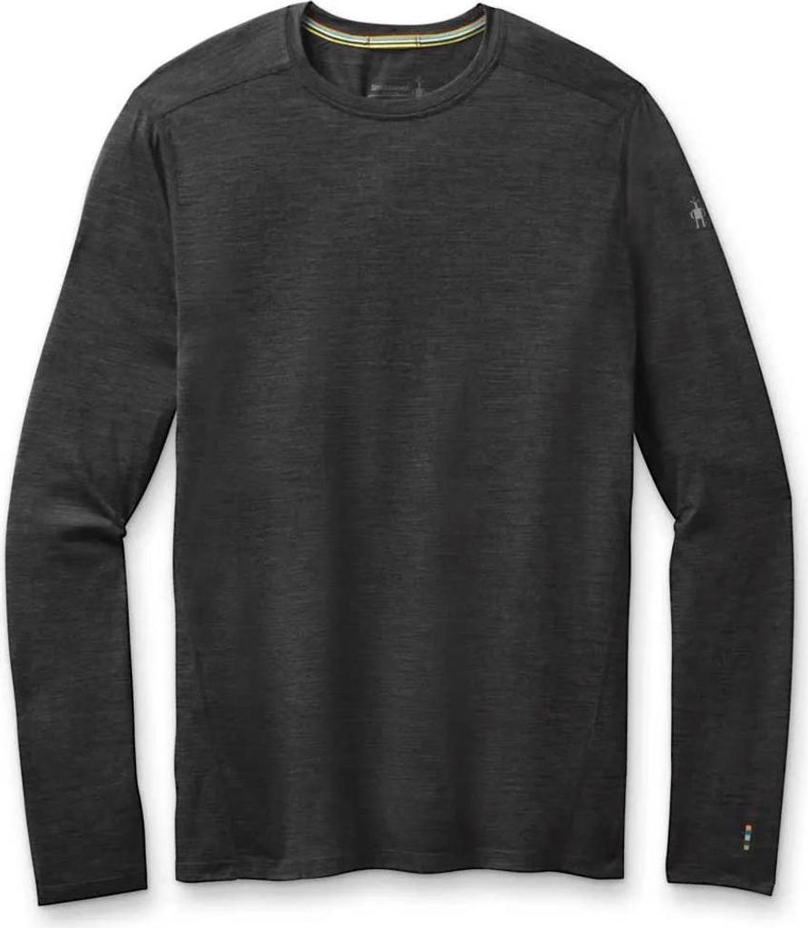 Damen T-Shirt Smartwool Classic All Season Merino Base Layer Long Sleeve M - grau