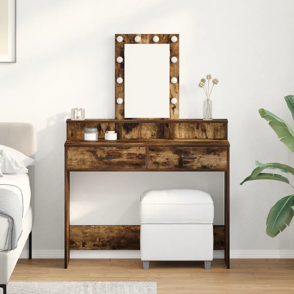 Comodino di design con contenitore Marrone 100 x 41 x 140 cm Materiale a base di legno - Comodini 2025 Nuovo4954816 1pacco