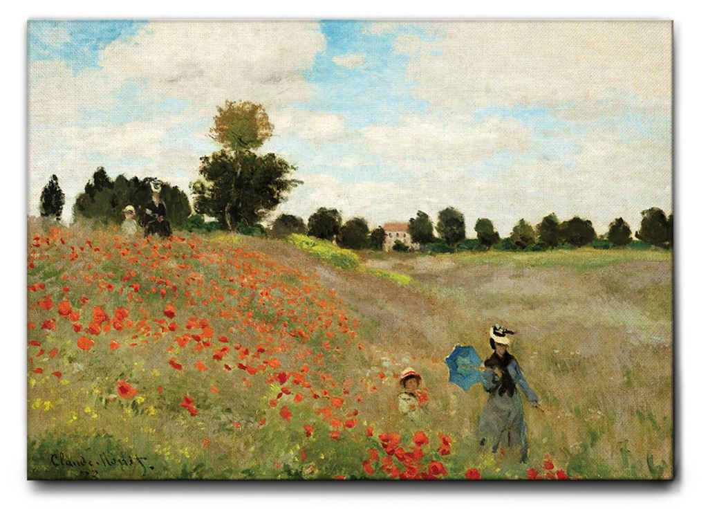 Giallobus - Champ de coquelicots 2 - Claude Monet - 100L x Image du produit 