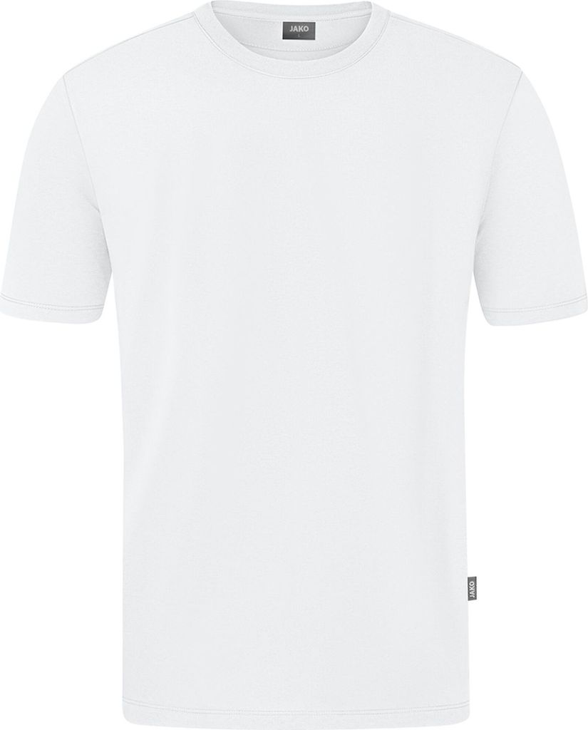 JAKO Unisex T-Shirt Doubletex, Farbe:weiß, Größe:5XL