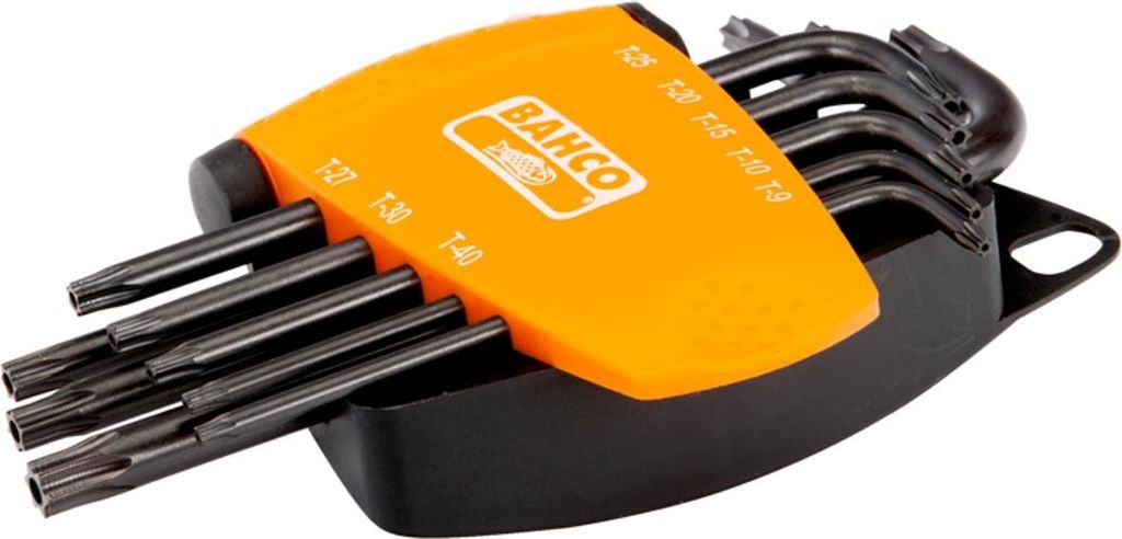 Bahco TX TR (Tamper Resistant) Winkelschraubendreher-Satz, Produktbild 