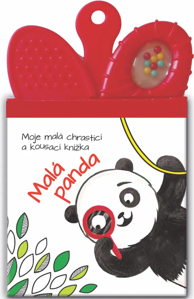Apaiser les dents de bébé avec le livre hochet Panda souple et ludique