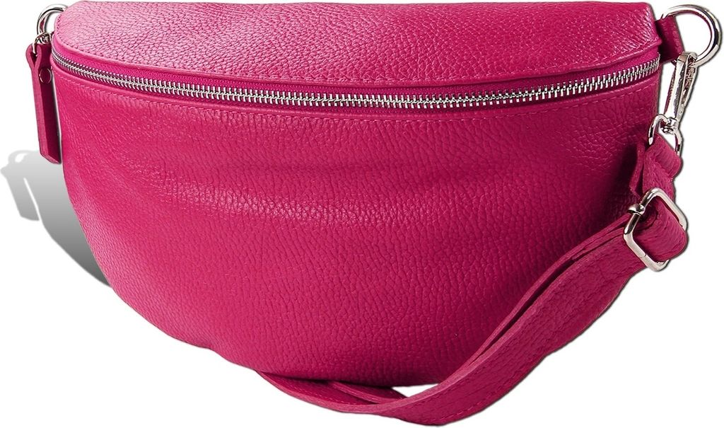 Gürteltasche pink Toscanto Tasche Tragegurt passend Leder D2OTT825BP