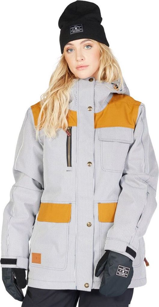Dc Shoes Liberate Jacke Beige S Frau Beige S