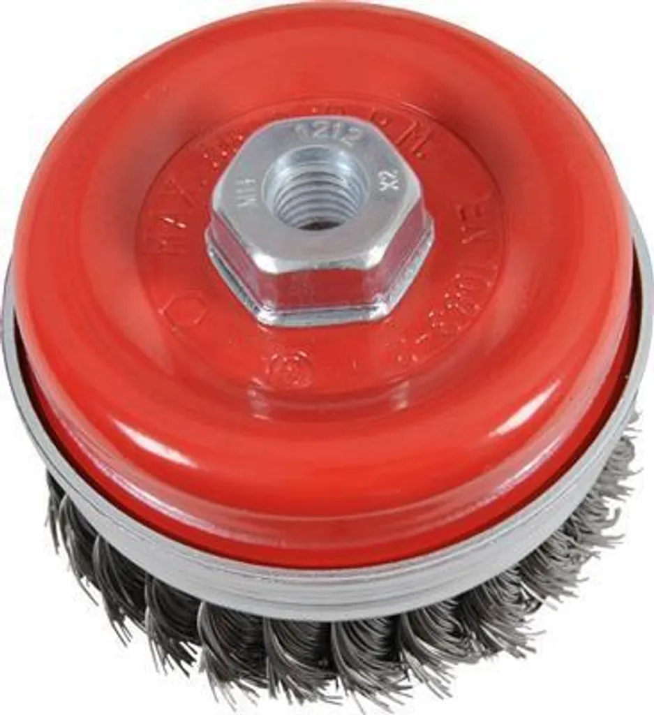 KWB Agr Brosse à plateau 100mm M14 Zb pour meuleuse d'angle robuste