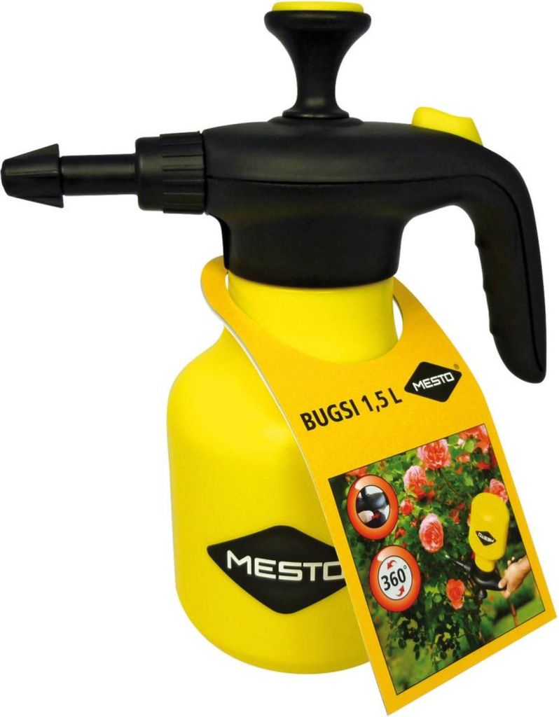 MESTO Pulvérisateur à pression BUGSI 1,5 L 360 degrés avec Image du produit 