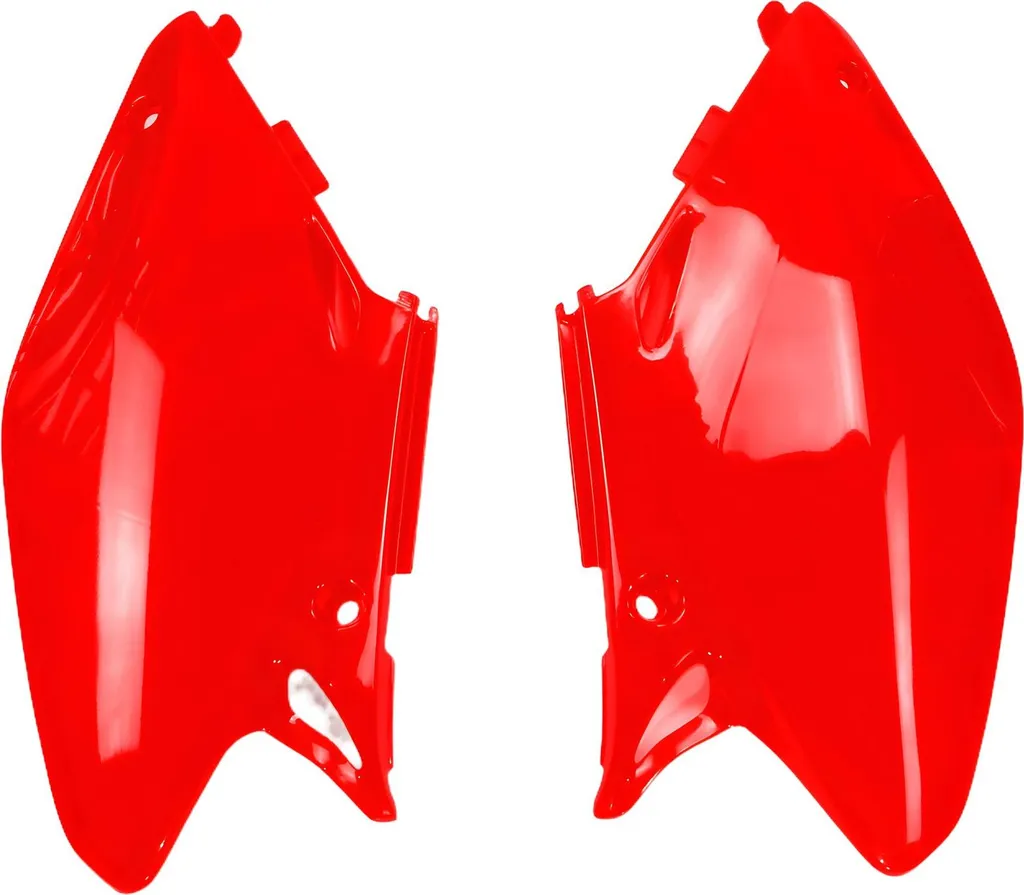 Ufo Plast Honda CR 125 R 2004 Ouïes de Radiateur Latérales Rouges