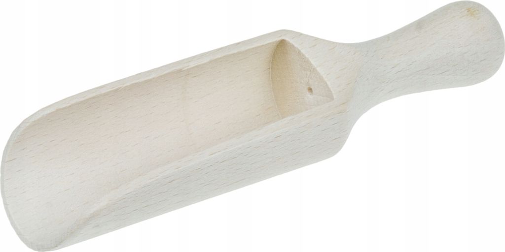50x Holzschöpfer 14 cm Buche roh | Löffel klein Natur Küche Deko